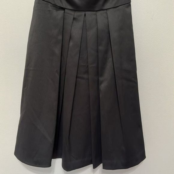 WHBM Strapless Pleated Mini Formal Dress Size 00 - Picture 3 of 7